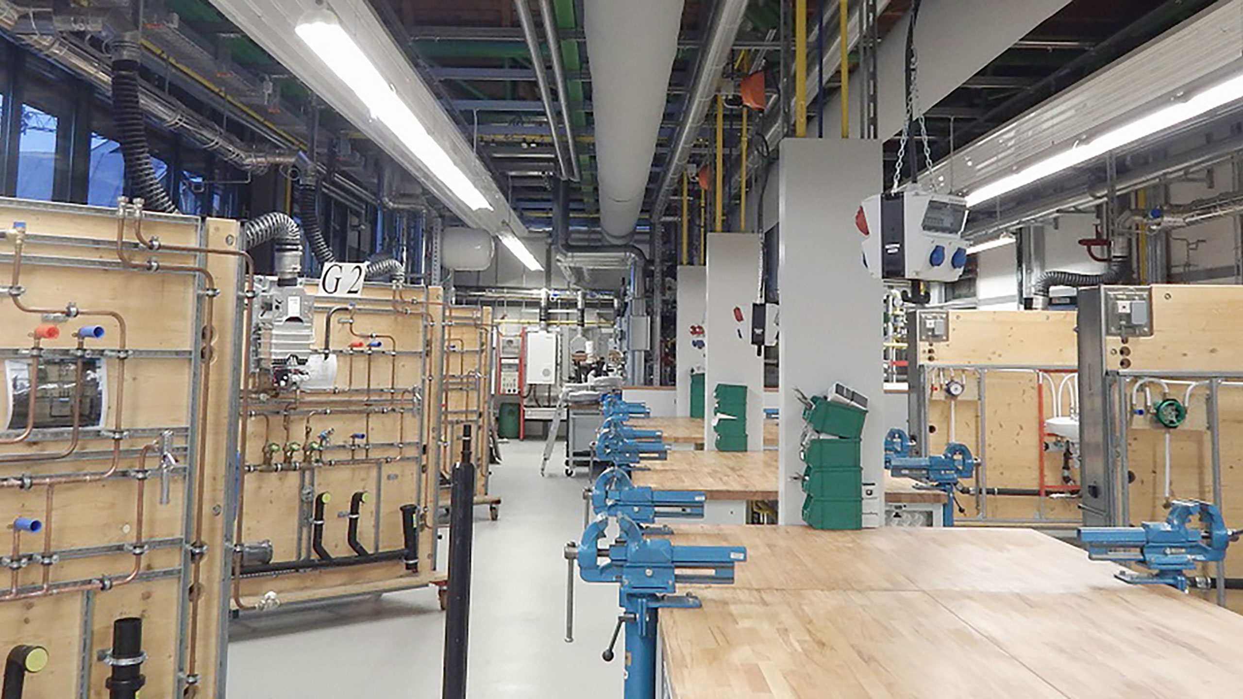 Modernisierung der Lehrwerkstatt zur Ausbildung an zeitgemäßer Anlagentechnik an der Gewerbe Akademie Schopfheim