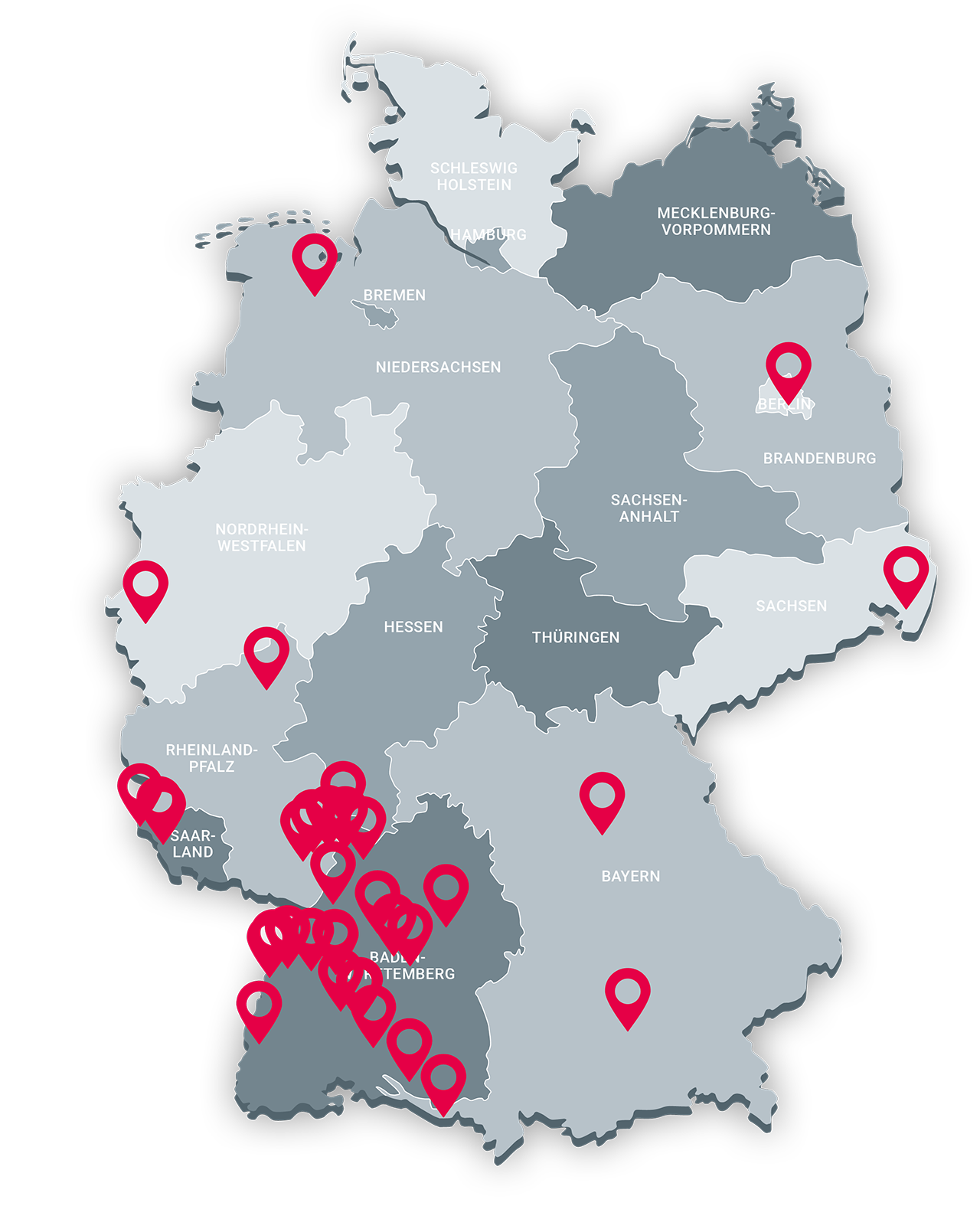 Konzmann Gruppe Standorte