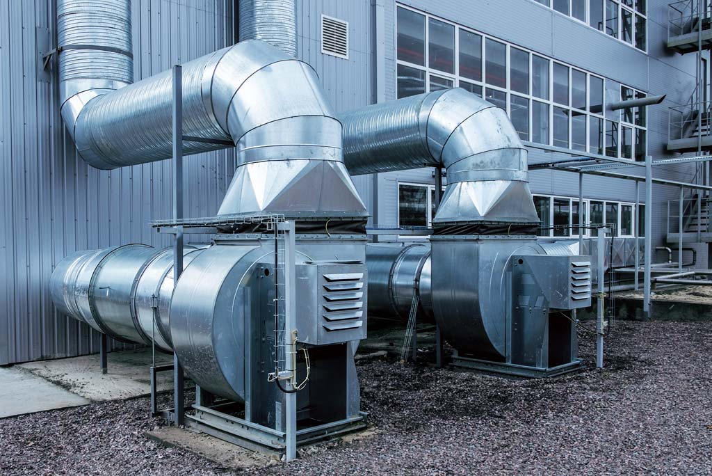 Leistung Lüftungstechnik: Industrielle Lufttechnik